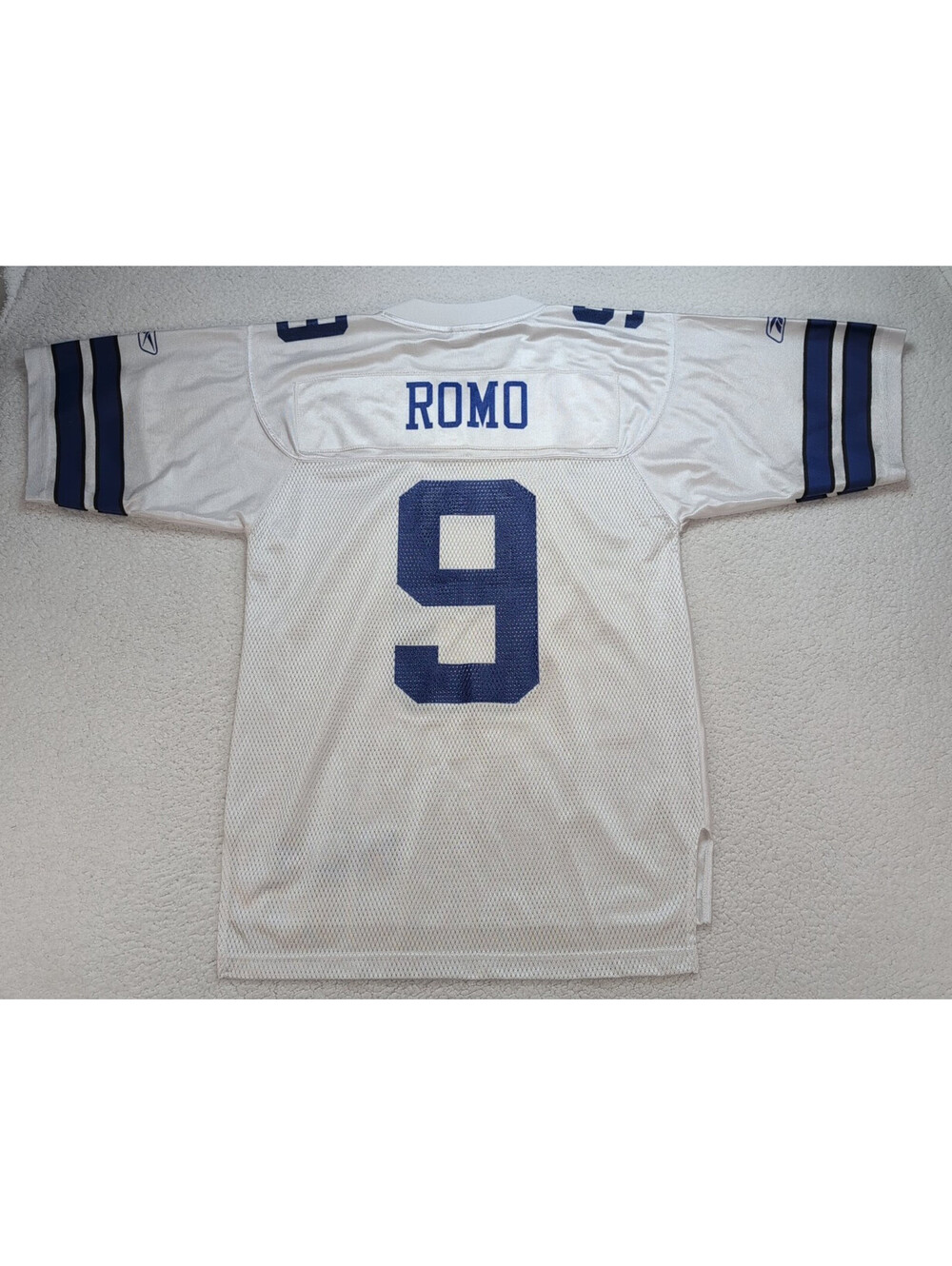Y2K Tony Romo Dallas Cowboys Reebok NFL Equipment Throwback Jersey Size Small #9